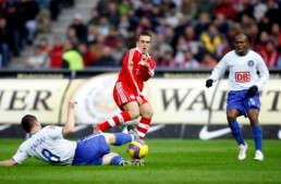 Fußball Fussball 1. Bundesliga Saison 2006/2007 1. Quartal Hertha BSC Berlin - Bayern München Muenchen